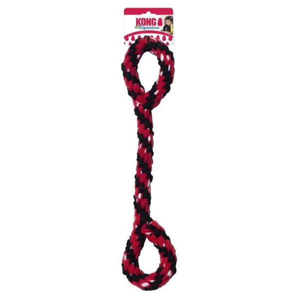 קונג סיגניצר צעצוע חבל כפול למשיכה KONG Signature Tug Toy