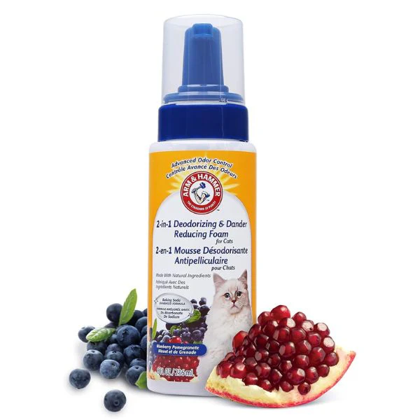 שמפו יבש Arm & Hammer לחתולים - 236 מ"ל