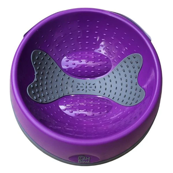 ליקי מט Oh Bowl קערת האכלה וליקוק דנטלית טורקיז - גדול