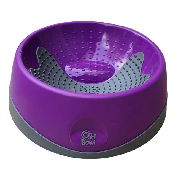 ליקי מט Oh Bowl קערת האכלה וליקוק דנטלית טורקיז - גדול - Image 2