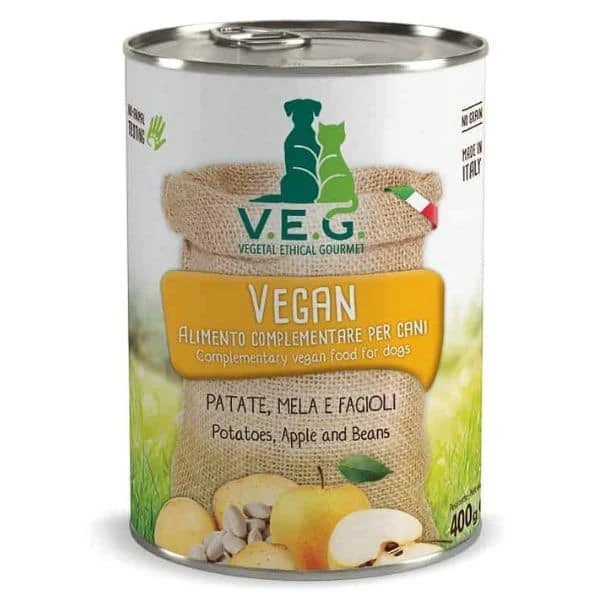 V.E.G שימורים טבעוניים תפוח אדמה, תפוח עץ ושעועית - 400 גרם - Image 2